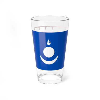 Flag of the Mongol Empire (China) Pint Glass 16oz - Go Mug Yourself