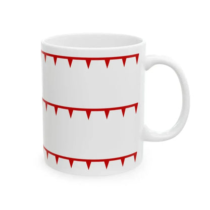 Flag of the Mongol Empire (China) White Coffee Mug - Go Mug Yourself