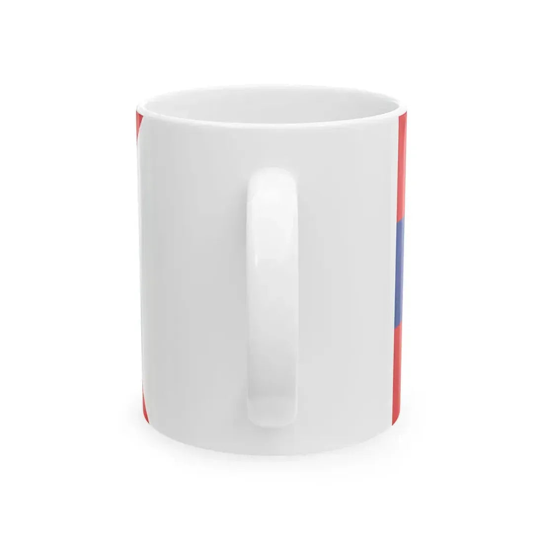 Flag of the Mongolian Peoples Republic 1930-1940 (Mongolia) White Coffee Mug - Go Mug Yourself
