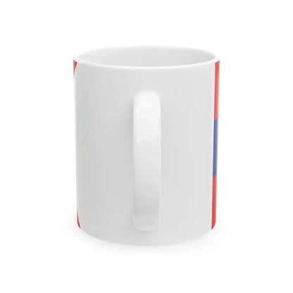 Flag of the Mongolian Peoples Republic 1930-1940 (Mongolia) White Coffee Mug - Go Mug Yourself