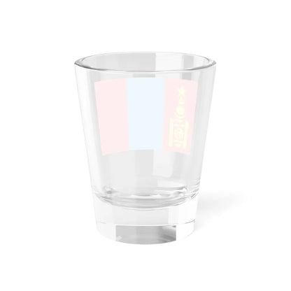 Flag of the Mongolian Peoples Republic 1945 3-2 (Mongolia) Shot Glass 1.5oz - Go Mug Yourself