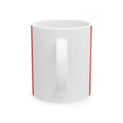 Flag of the Mongolian Peoples Republic 1945 3-2 (Mongolia) White Coffee Mug - Go Mug Yourself