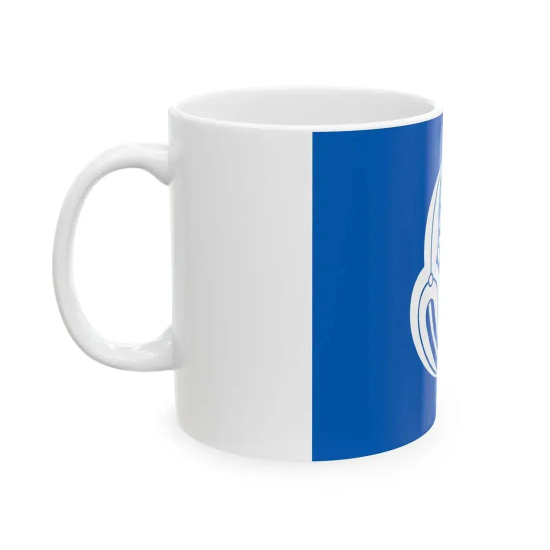 Flag of the Mori Lords of Hagi in Nagato Province A (Japan) White Coffee Mug - Go Mug Yourself