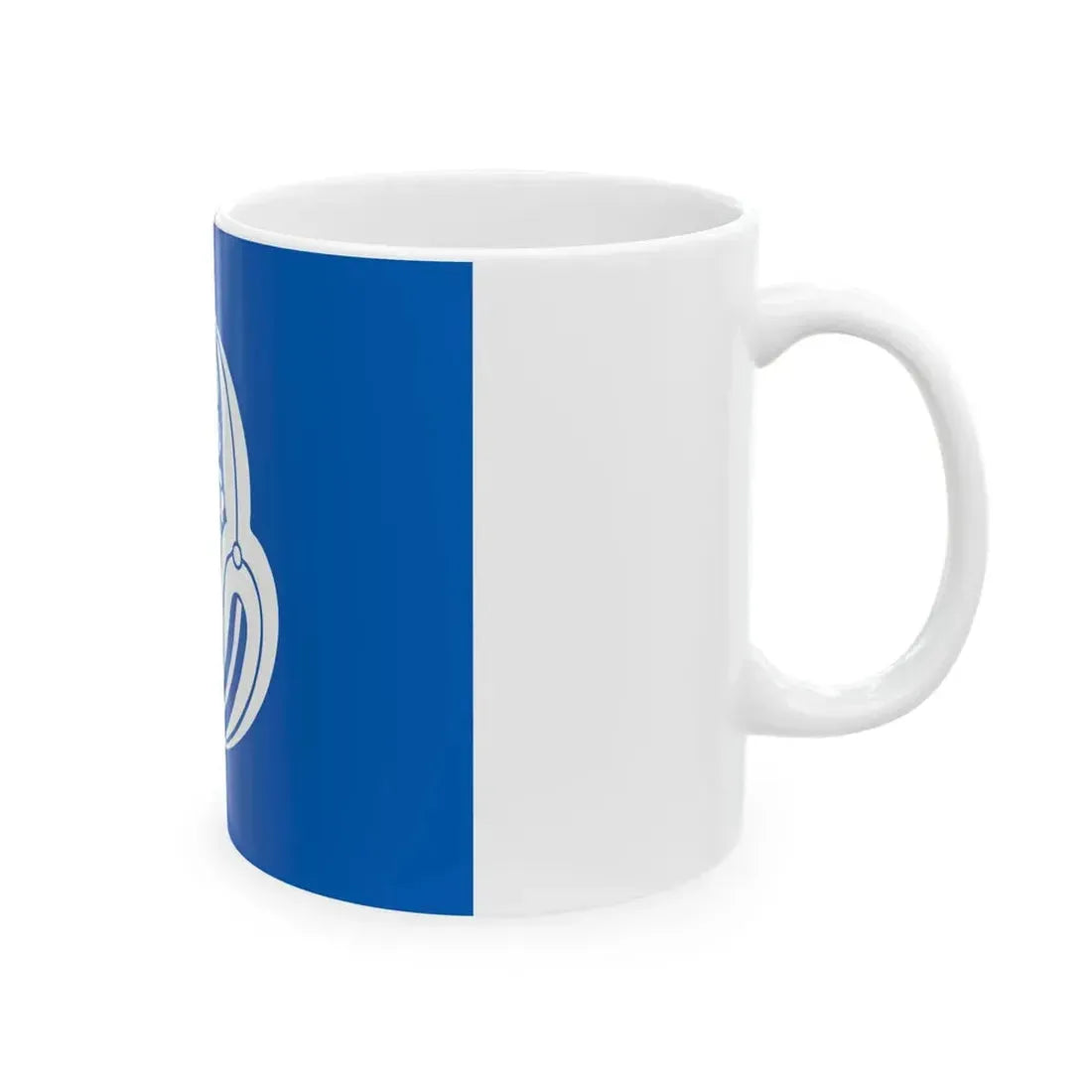 Flag of the Mori Lords of Hagi in Nagato Province A (Japan) White Coffee Mug - Go Mug Yourself