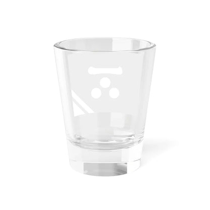 Flag of the Mori Lords of Hagi in Nagato Province B (Japan) Shot Glass 1.5oz - Go Mug Yourself