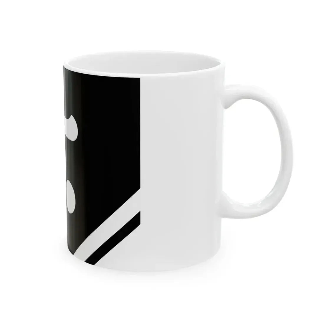 Flag of the Mori Lords of Hagi in Nagato Province B (Japan) White Coffee Mug - Go Mug Yourself