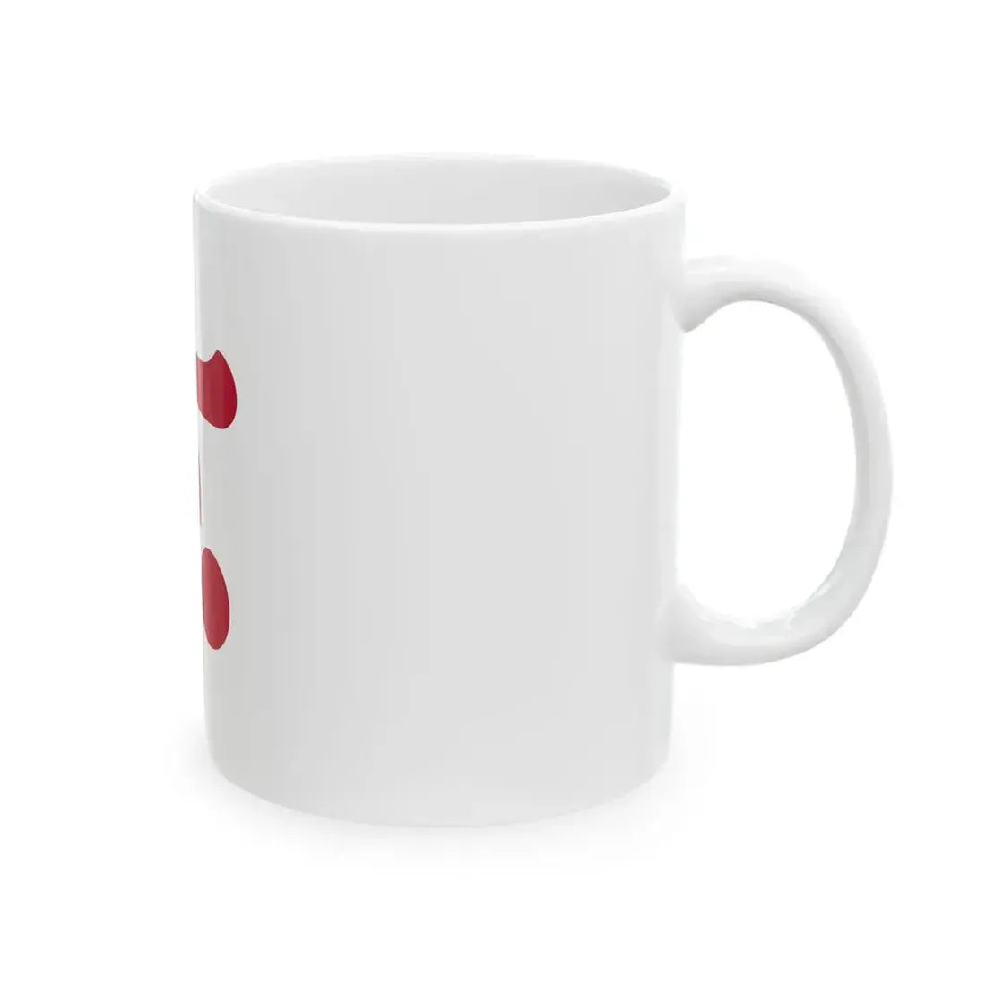 Flag of the Mori Lords of Hagi in Nagato Province C (Japan) White Coffee Mug - Go Mug Yourself