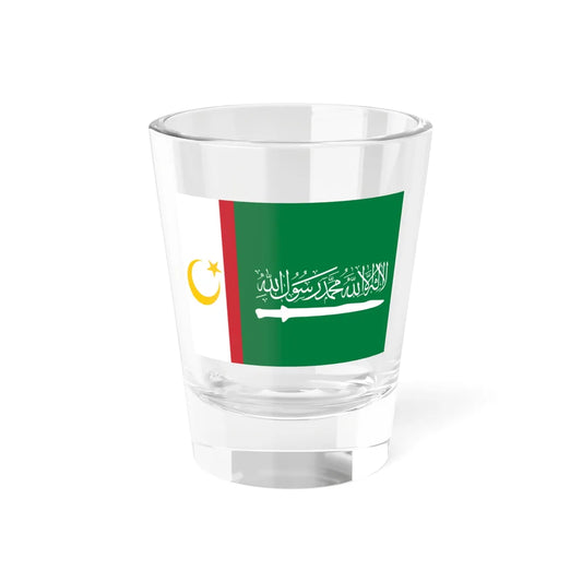 Flag of the Moro Islamic Liberation Front (Philippines) Shot Glass 1.5oz 1.5oz - Go Mug Yourself