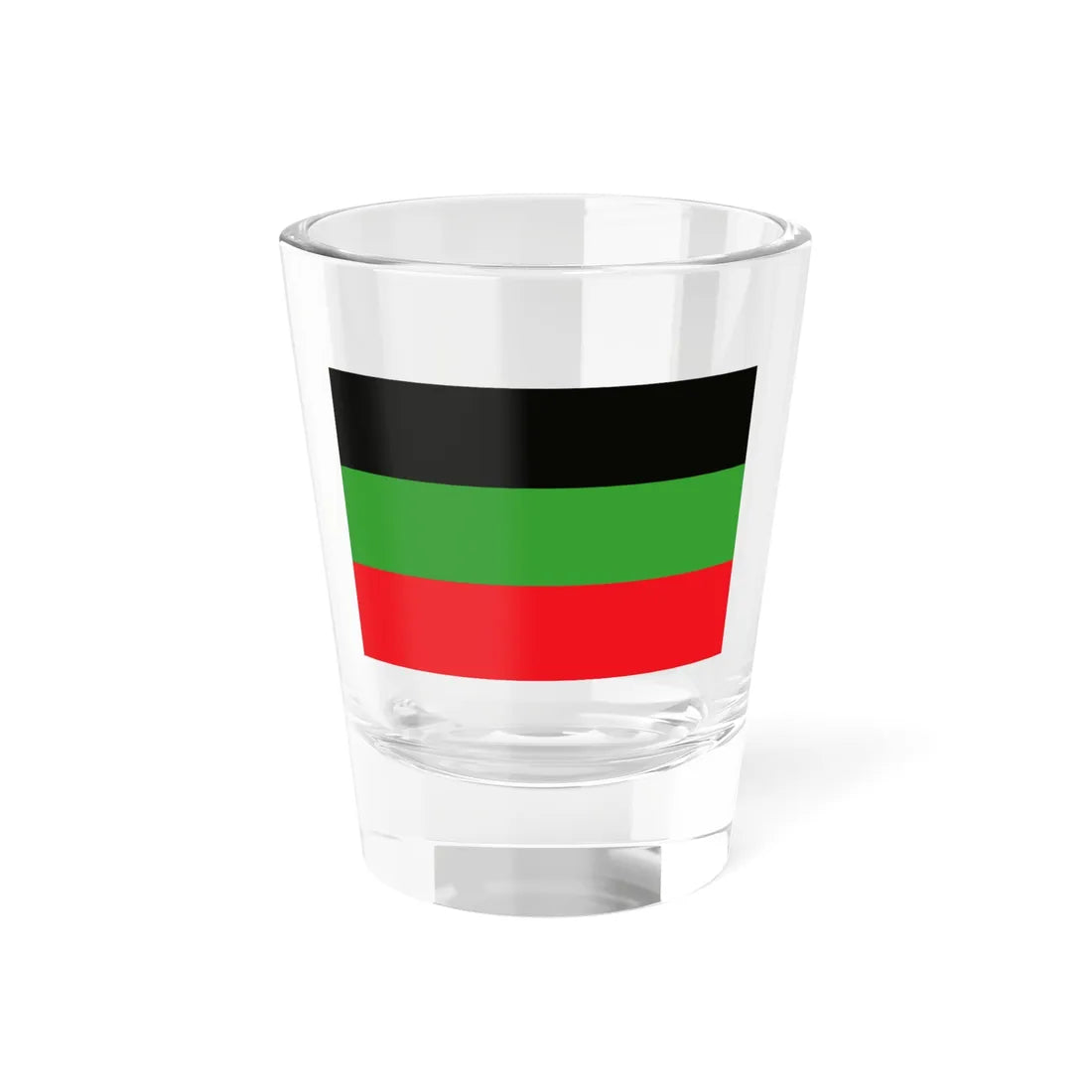 Flag of the Mountainous Republic of the Northern Caucasus (Russia) Shot Glass 1.5oz 1.5oz - Go Mug Yourself