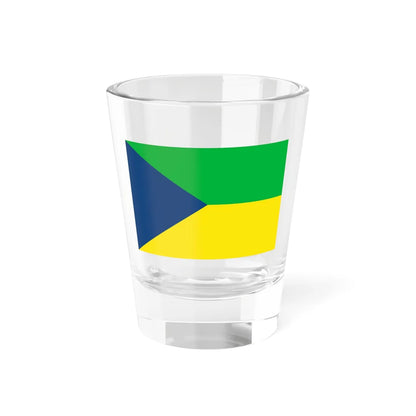 Flag of the Movement for the Salvation of Azawad (Mali) Shot Glass 1.5oz 1.5oz - Go Mug Yourself