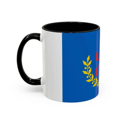 Flag of The Movement for the self determination of Kabylie - Accent Coffee Mug - Go Mug Yourself