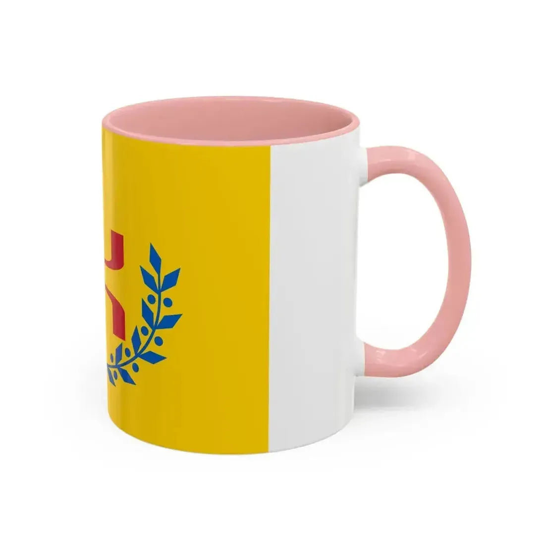 Flag of The Movement for the self determination of Kabylie - Accent Coffee Mug - Go Mug Yourself