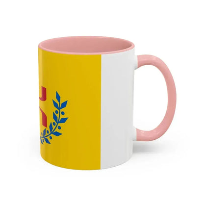 Flag of The Movement for the self determination of Kabylie - Accent Coffee Mug - Go Mug Yourself