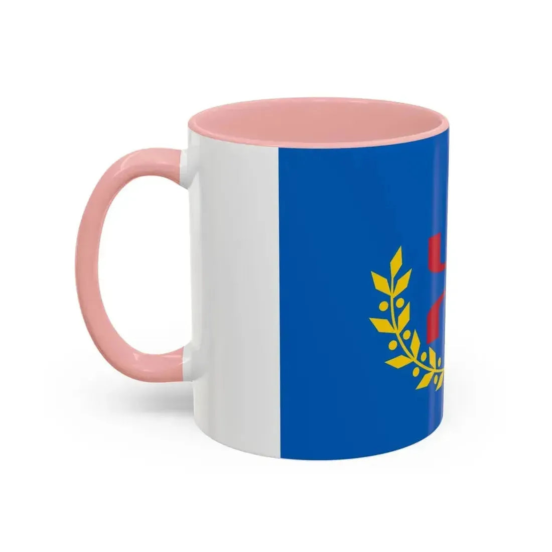 Flag of The Movement for the self determination of Kabylie - Accent Coffee Mug - Go Mug Yourself