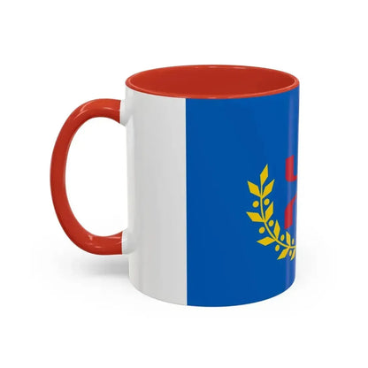 Flag of The Movement for the self determination of Kabylie - Accent Coffee Mug - Go Mug Yourself
