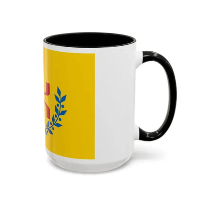 Flag of The Movement for the self determination of Kabylie - Accent Coffee Mug - Go Mug Yourself
