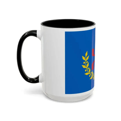 Flag of The Movement for the self determination of Kabylie - Accent Coffee Mug - Go Mug Yourself