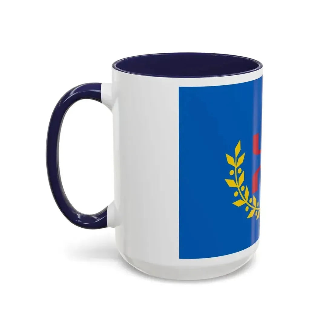 Flag of The Movement for the self determination of Kabylie - Accent Coffee Mug - Go Mug Yourself