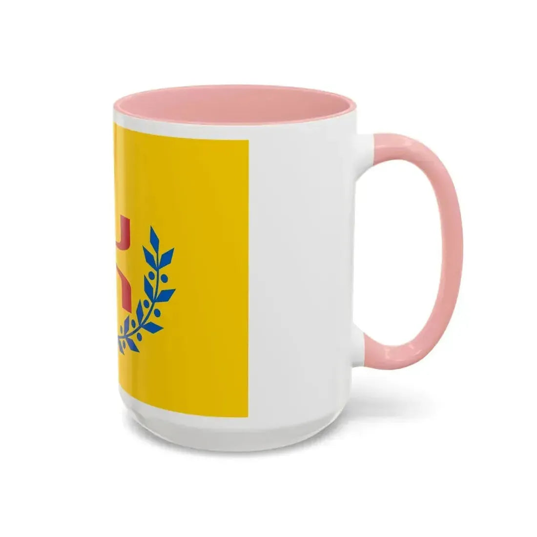 Flag of The Movement for the self determination of Kabylie - Accent Coffee Mug - Go Mug Yourself