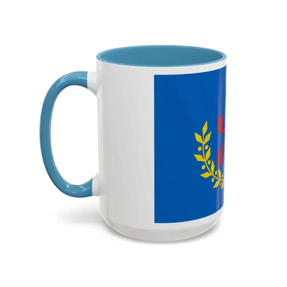 Flag of The Movement for the self determination of Kabylie - Accent Coffee Mug - Go Mug Yourself