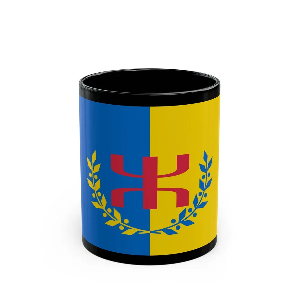 Flag of The Movement for the self determination of Kabylie - Black Coffee Mug-11oz-Go Mug Yourself