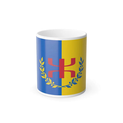 Flag of The Movement for the self determination of Kabylie - Color Changing Coffee Mug-11oz-Go Mug Yourself