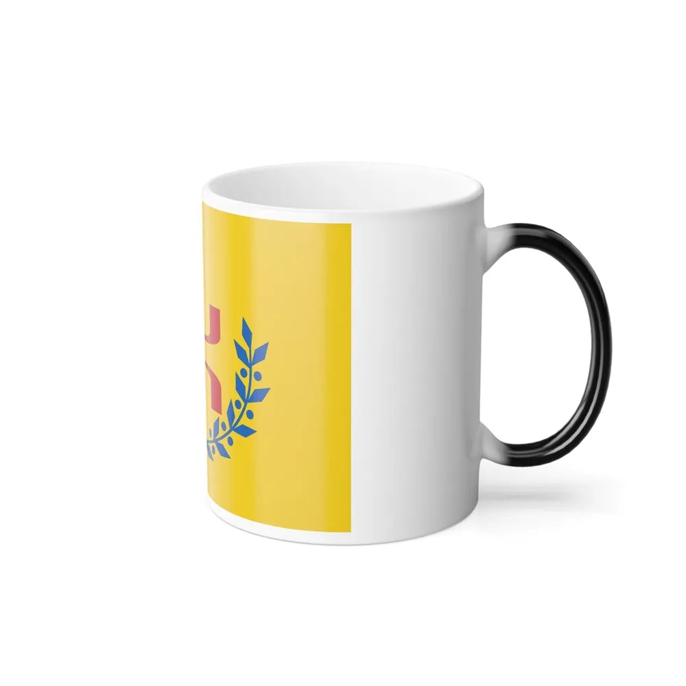 Flag of The Movement for the self determination of Kabylie - Color Changing Coffee Mug-Go Mug Yourself