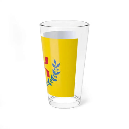 Flag of The Movement for the self determination of Kabylie - Pint Glass 16oz - Go Mug Yourself