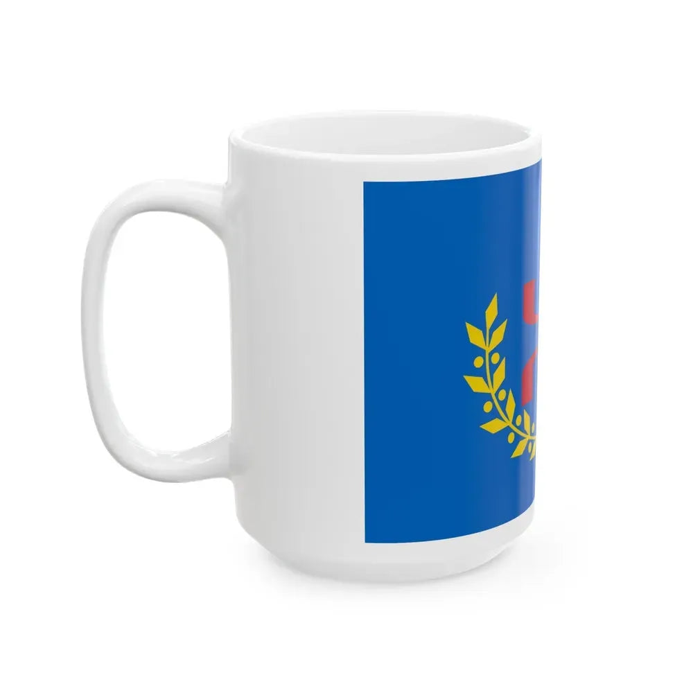 Flag of The Movement for the self determination of Kabylie - White Coffee Mug - Go Mug Yourself