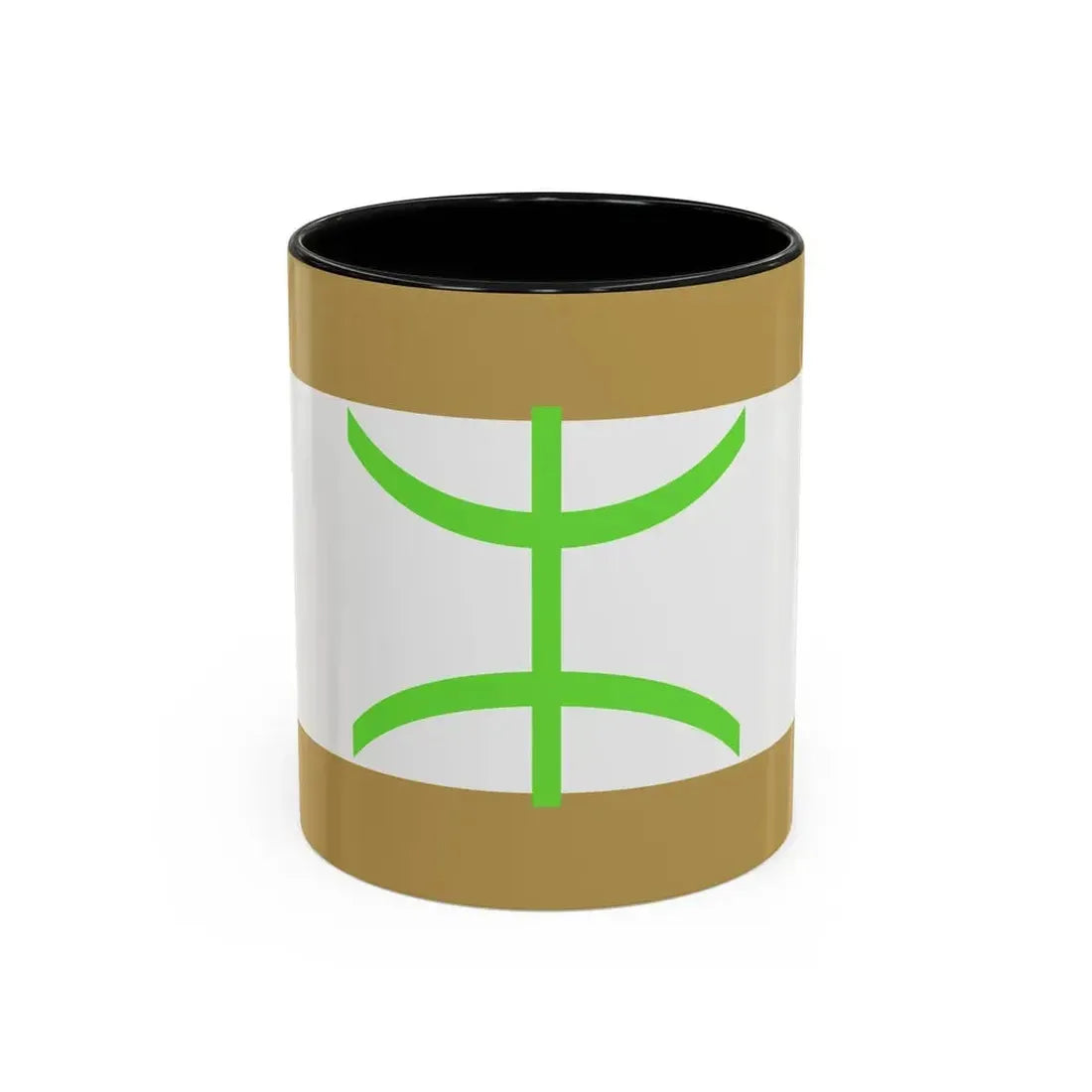Flag of The Mozabite people - Accent Coffee Mug 11oz Black - Go Mug Yourself