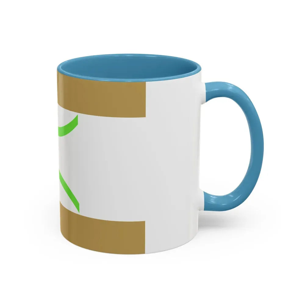 Flag of The Mozabite people - Accent Coffee Mug - Go Mug Yourself