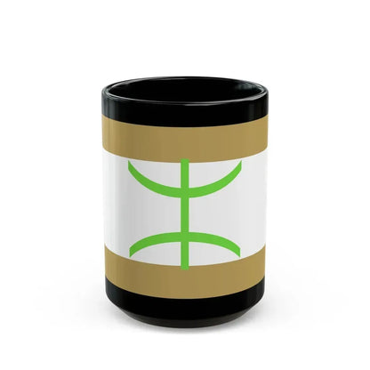 Flag of The Mozabite people - Black Coffee Mug - Go Mug Yourself