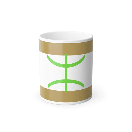 Flag of The Mozabite people - Color Changing Coffee Mug 11oz - Go Mug Yourself