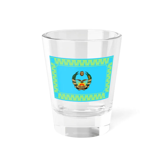Flag of the Mozambique Air Force (Mozambique) Shot Glass 1.5oz 1.5oz - Go Mug Yourself