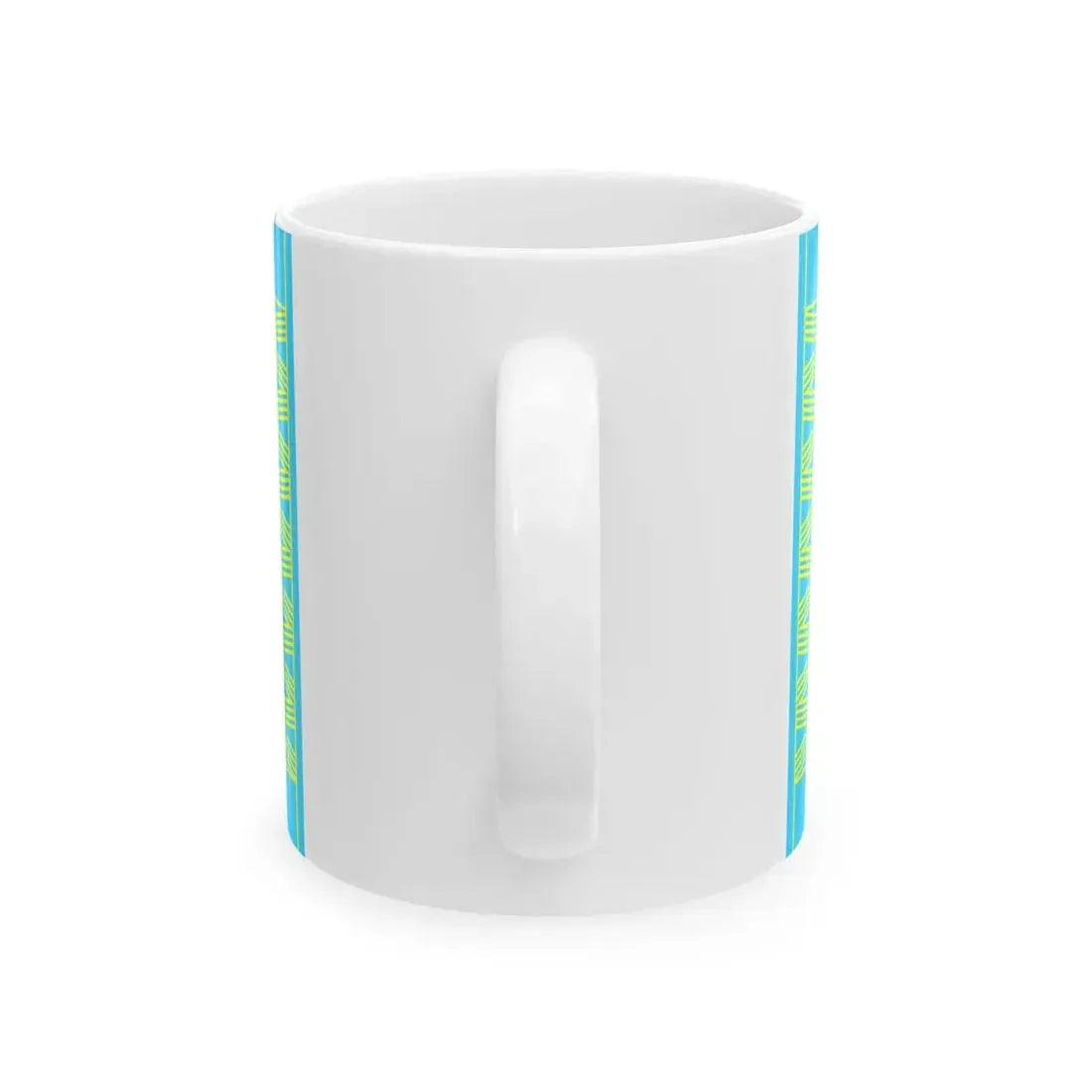 Flag of the Mozambique Air Force (Mozambique) White Coffee Mug - Go Mug Yourself