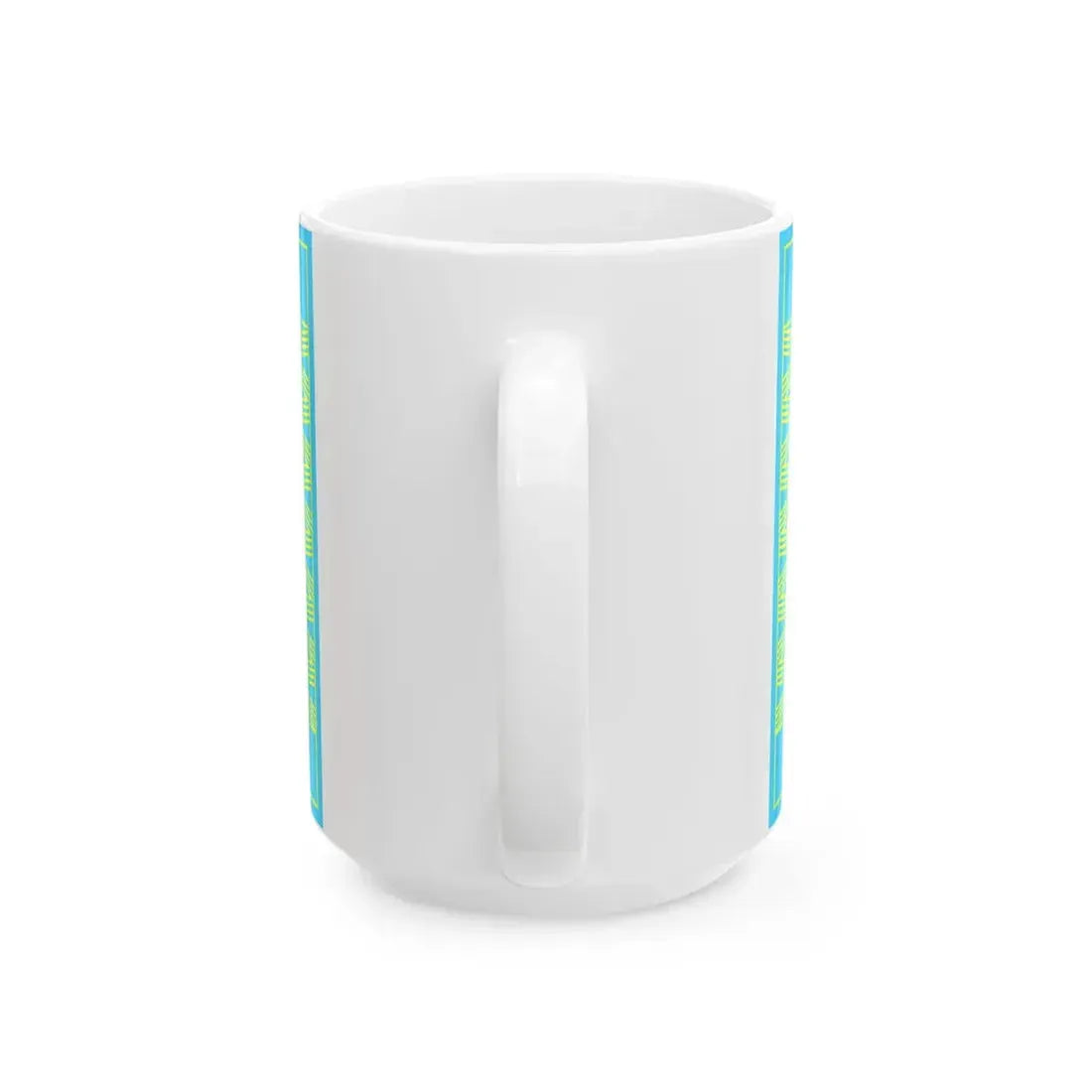 Flag of the Mozambique Air Force (Mozambique) White Coffee Mug - Go Mug Yourself