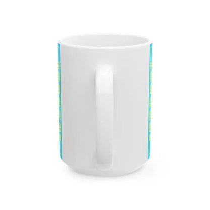 Flag of the Mozambique Air Force (Mozambique) White Coffee Mug - Go Mug Yourself