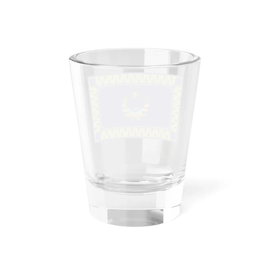Flag of the Mozambique Naval Command (Mozambique) Shot Glass 1.5oz - Go Mug Yourself