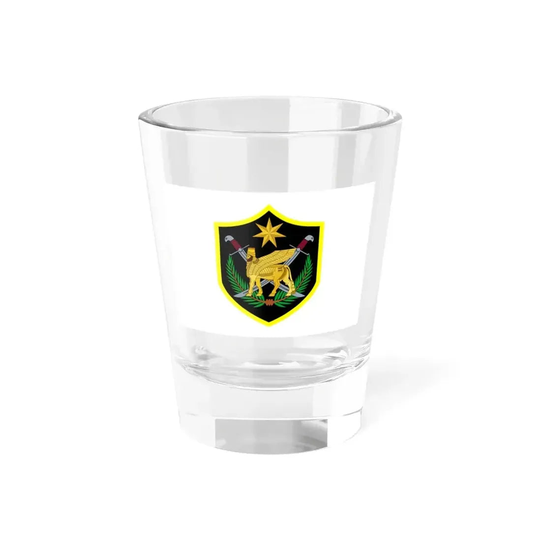 Flag of the Multi-National Force  Iraq (Iraq) Shot Glass 1.5oz 1.5oz - Go Mug Yourself