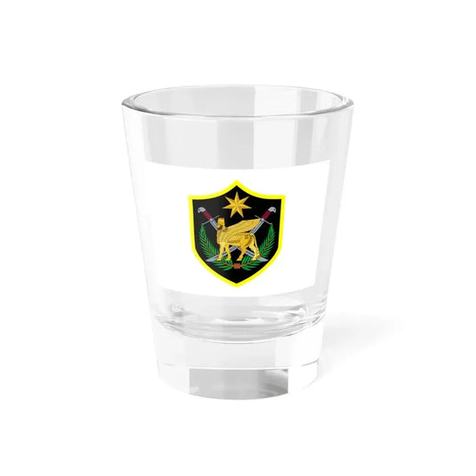 Flag of the Multi-National Force  Iraq (Iraq) Shot Glass 1.5oz 1.5oz - Go Mug Yourself