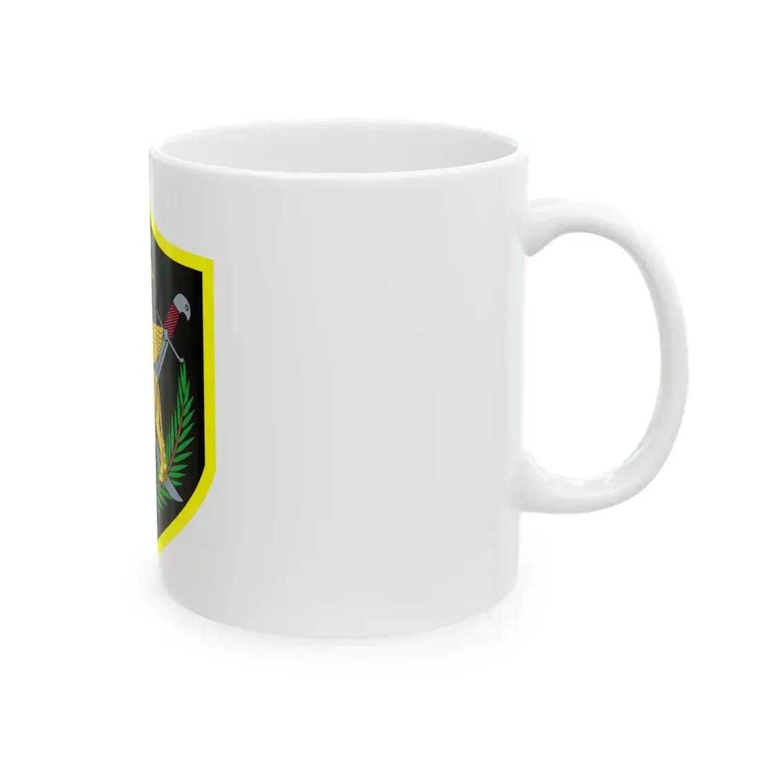 Flag of the Multi-National Force  Iraq (Iraq) White Coffee Mug - Go Mug Yourself