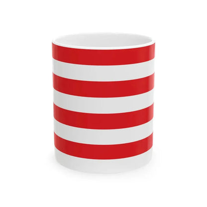 Flag of the Mwali Sultanate 1868-1871 (Comoros) White Coffee Mug 11oz - Go Mug Yourself