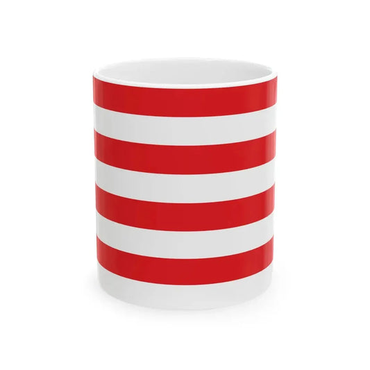Flag of the Mwali Sultanate 1868-1871 (Comoros) White Coffee Mug 11oz - Go Mug Yourself