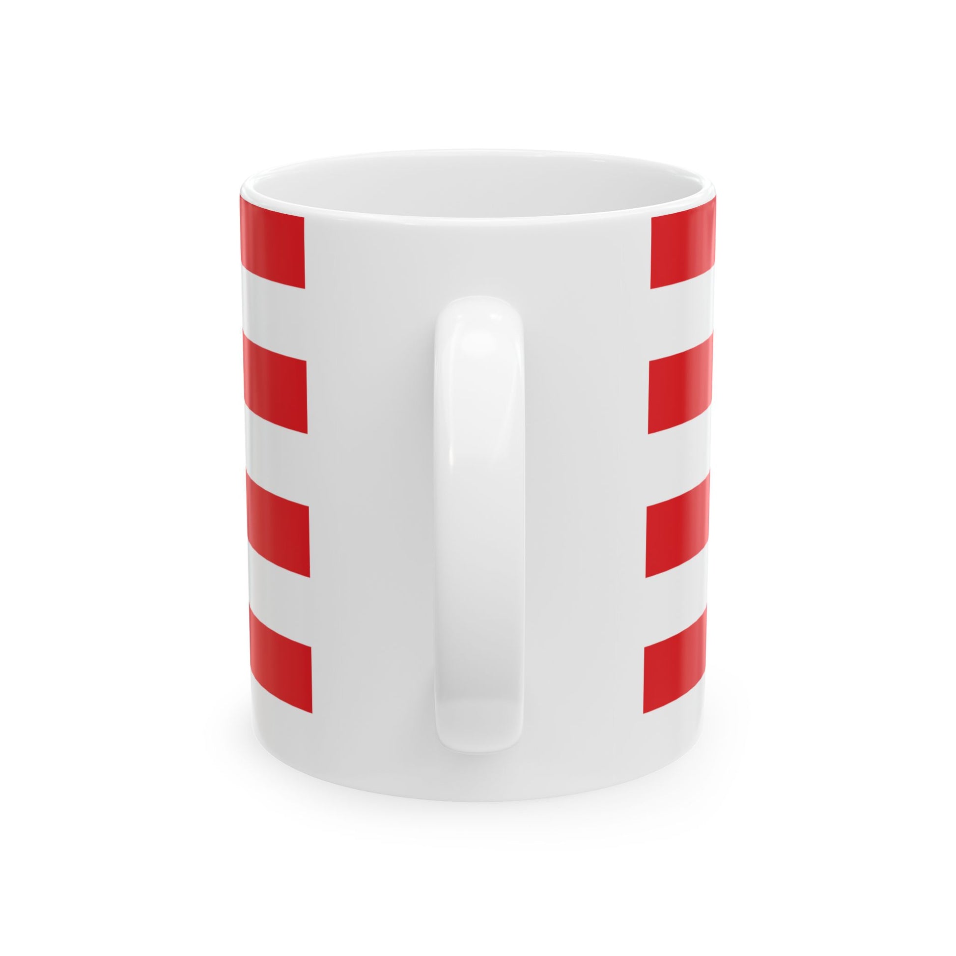 Flag of the Mwali Sultanate 1868-1871 (Comoros) White Coffee Mug-Go Mug Yourself