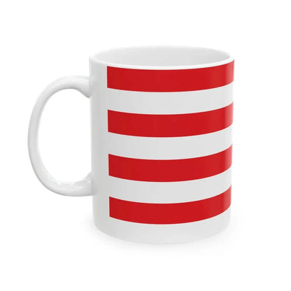 Flag of the Mwali Sultanate 1868-1871 (Comoros) White Coffee Mug - Go Mug Yourself
