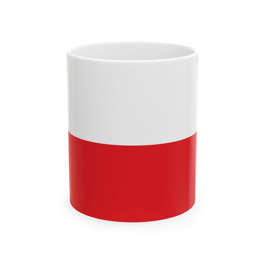 Flag of the Mwali Sultanate 1871-1886 (Comoros) White Coffee Mug-11oz-Go Mug Yourself