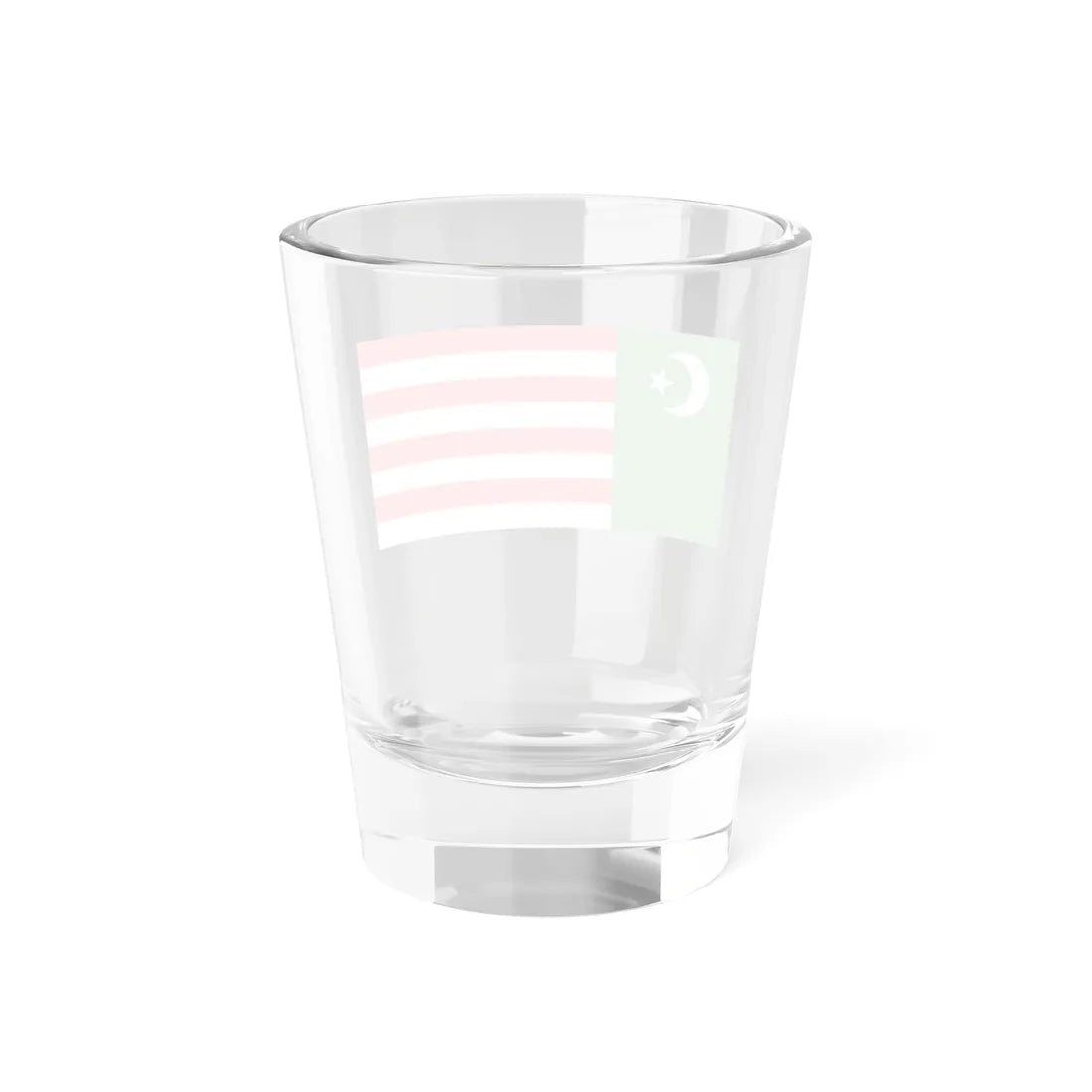Flag of the Mwali Sultanate (Comoros) Shot Glass 1.5oz - Go Mug Yourself