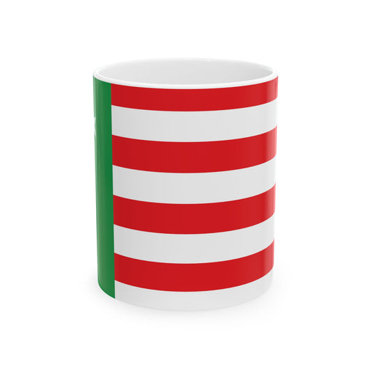 Flag of the Mwali Sultanate (Comoros) White Coffee Mug-11oz-Go Mug Yourself