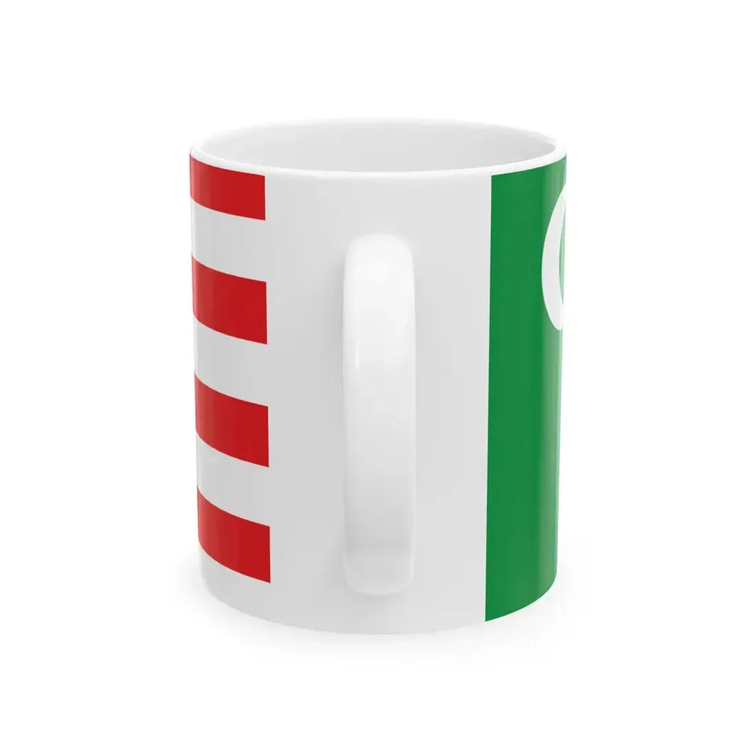 Flag of the Mwali Sultanate (Comoros) White Coffee Mug - Go Mug Yourself