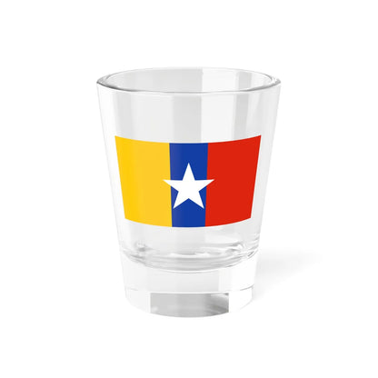 Flag of the Myanmar Police Force (Myanmar) Shot Glass 1.5oz 1.5oz - Go Mug Yourself
